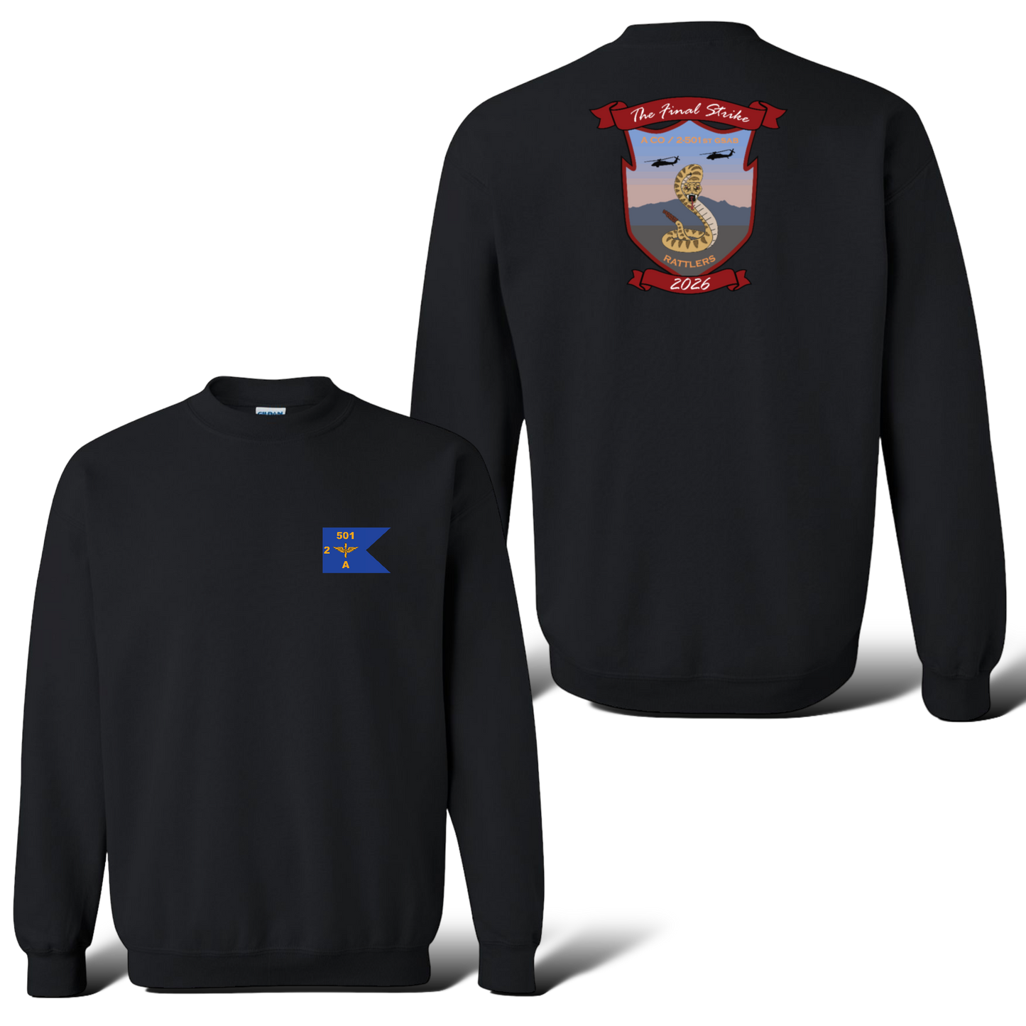 A Co 2-501 GSAB 50/50 Cotton/Polyester Crewneck Sweater
