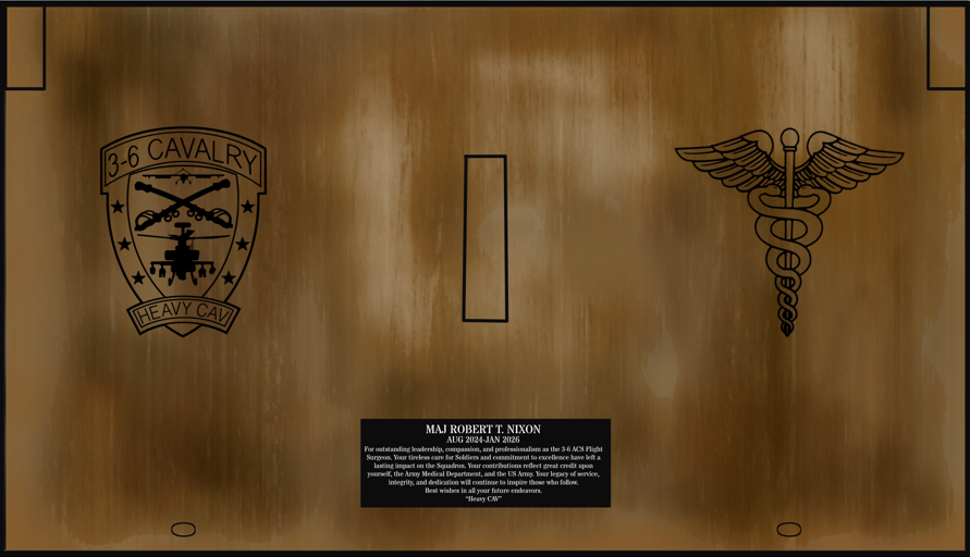 Stetson, Saber, Spur Holder, Doc Nixon