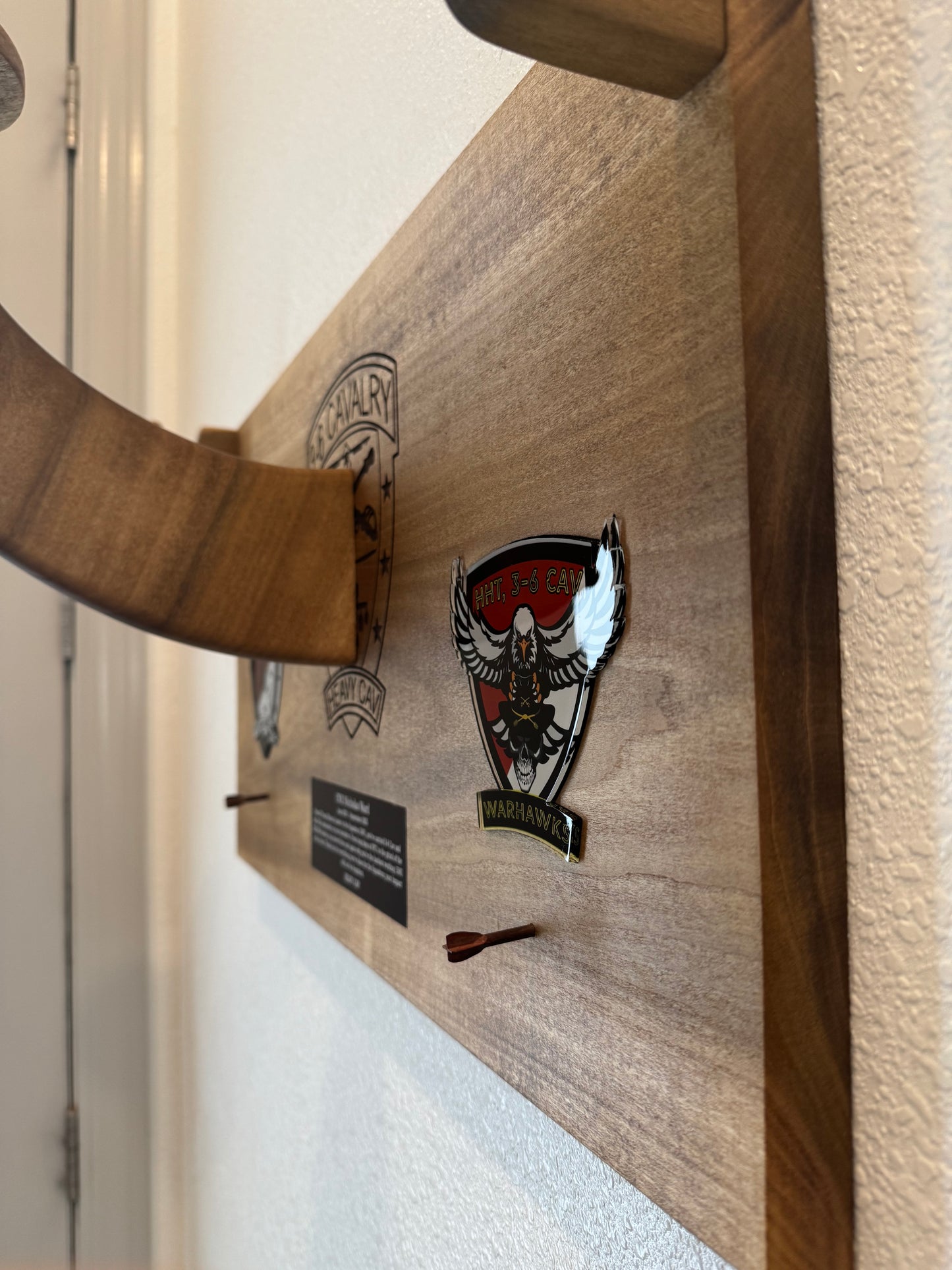 Stetson, Saber, Spur Holder, CW2 Ward