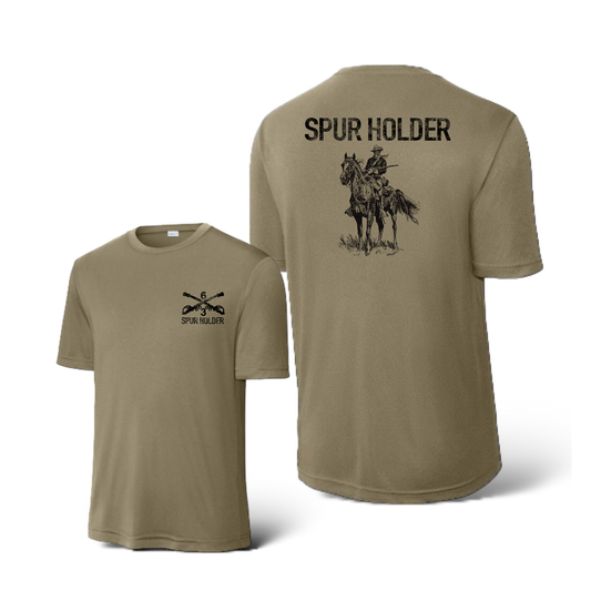 3-6 Cav Old Bill Spur Holder, 2024 Polyester T-Shirt