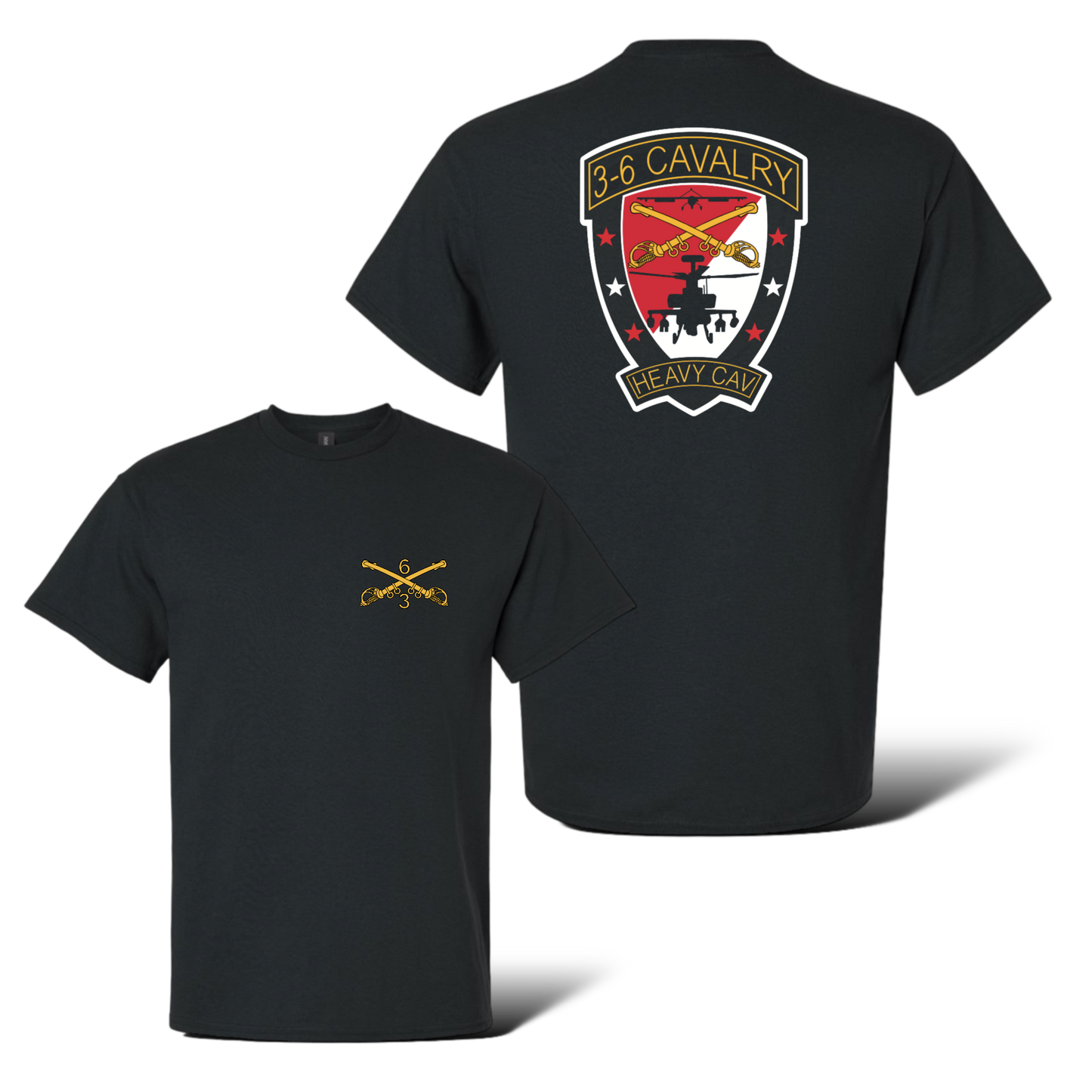 3-6 Cross Saber 100% Cotton T-Shirt