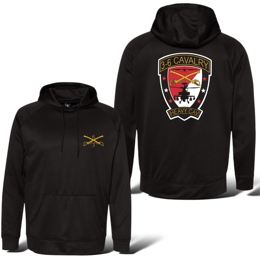 3-6 Cross Saber Polyester Hoodie