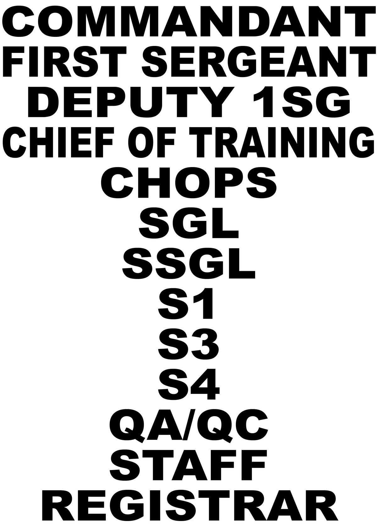 Fort Bliss NCOA Cadre T-Shirt