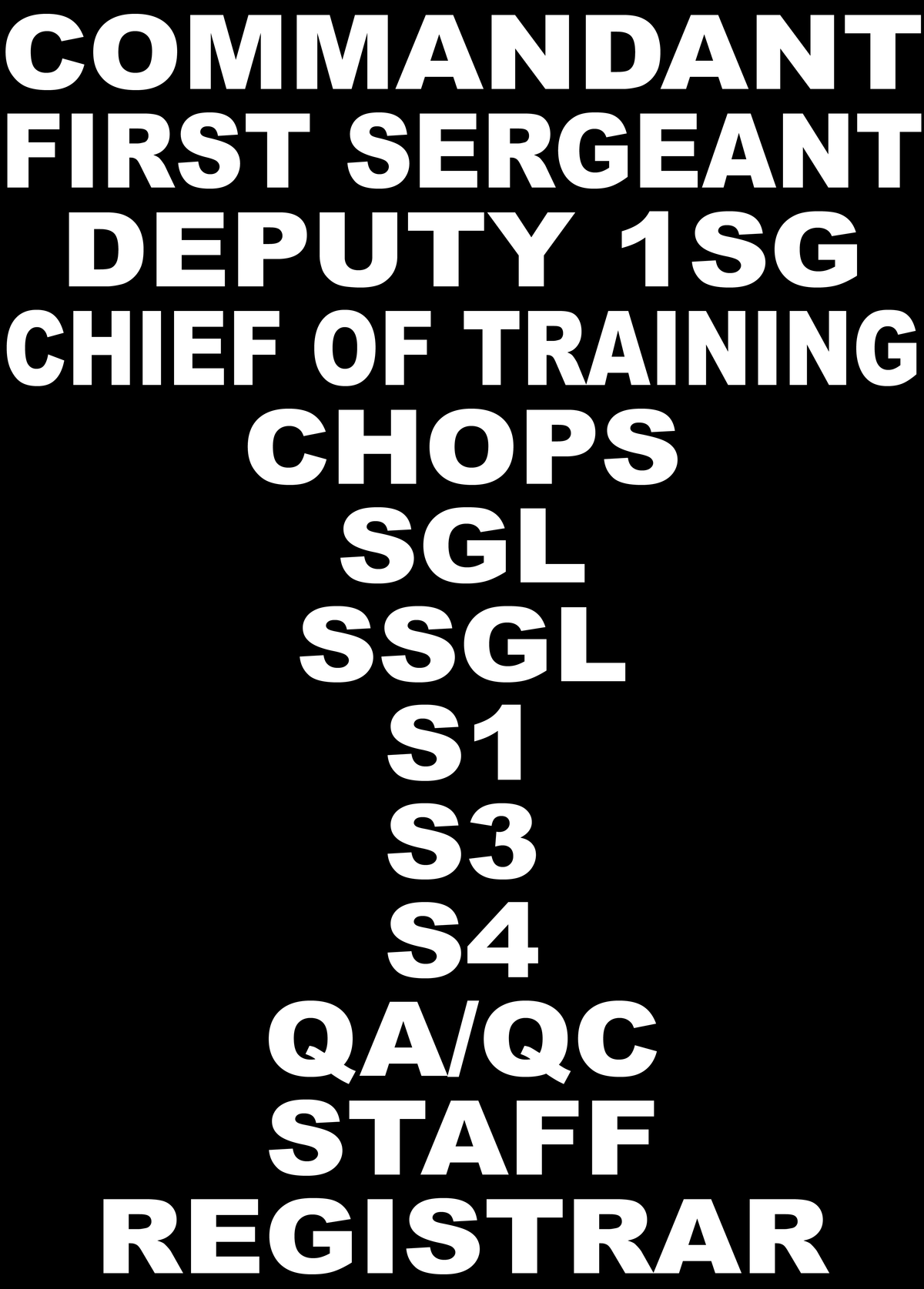 Fort Bliss NCOA Cadre T-Shirt