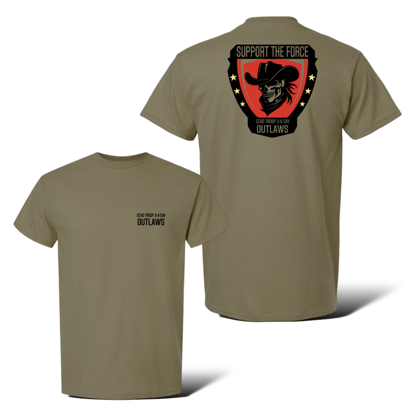 E Troop 3-6 Cav T-Shirt