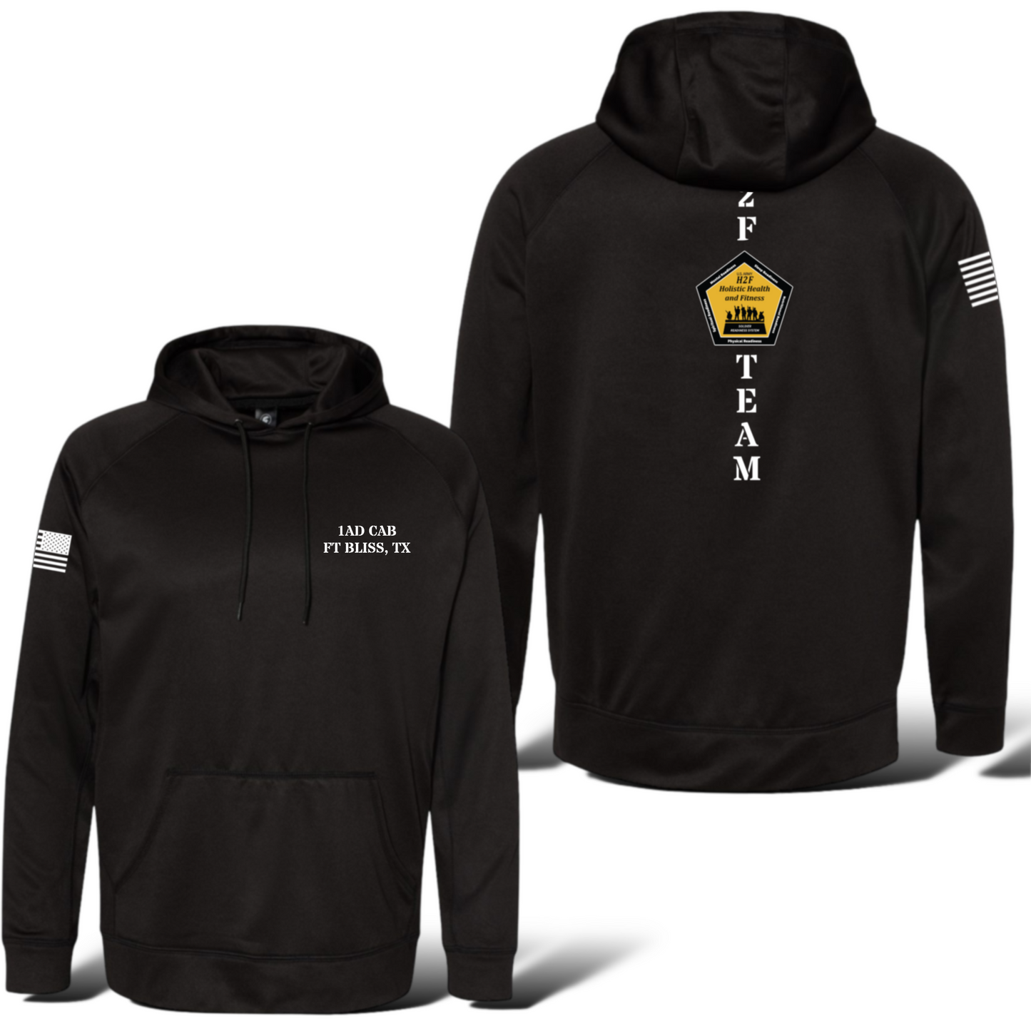 1AD CAB H2F Team Polyester Hoodie