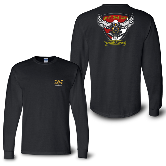 HHT 3-6 Cav 50/50 Cotton/Polyester Dry Blend Long Sleeve Shirt