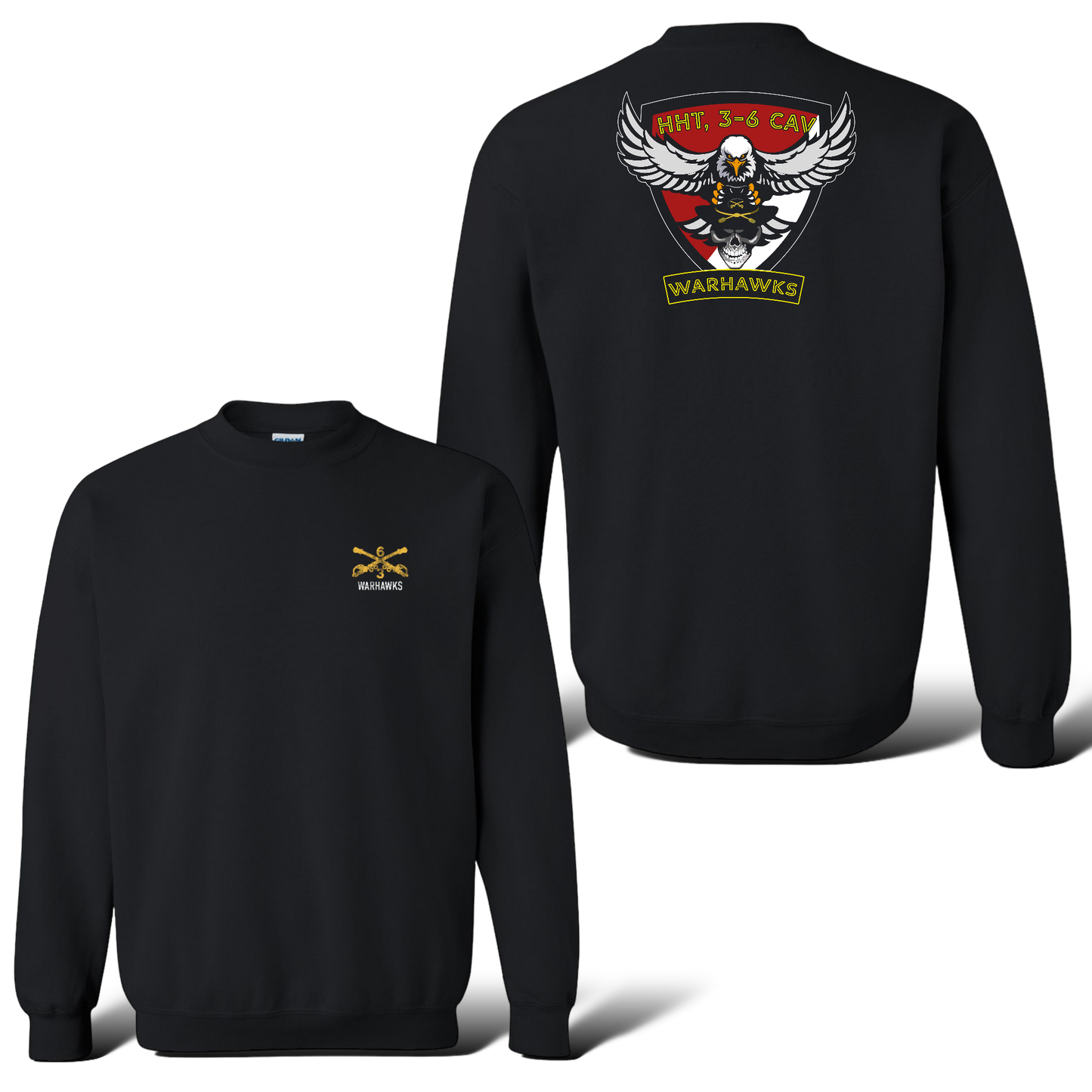 HHT 3-6 Cav 50/50 Cotton/Polyester Crewneck Sweater