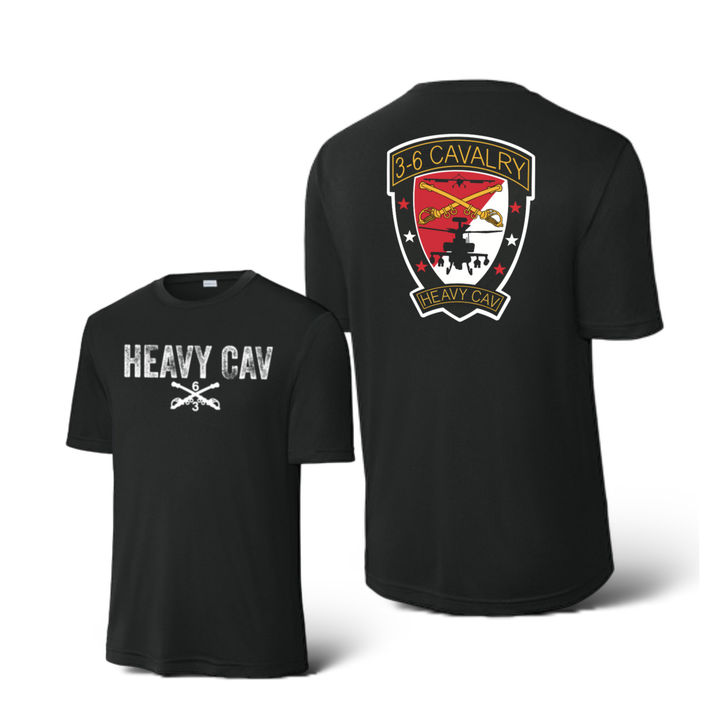 3-6 Heavy Cav Polyester T-Shirt