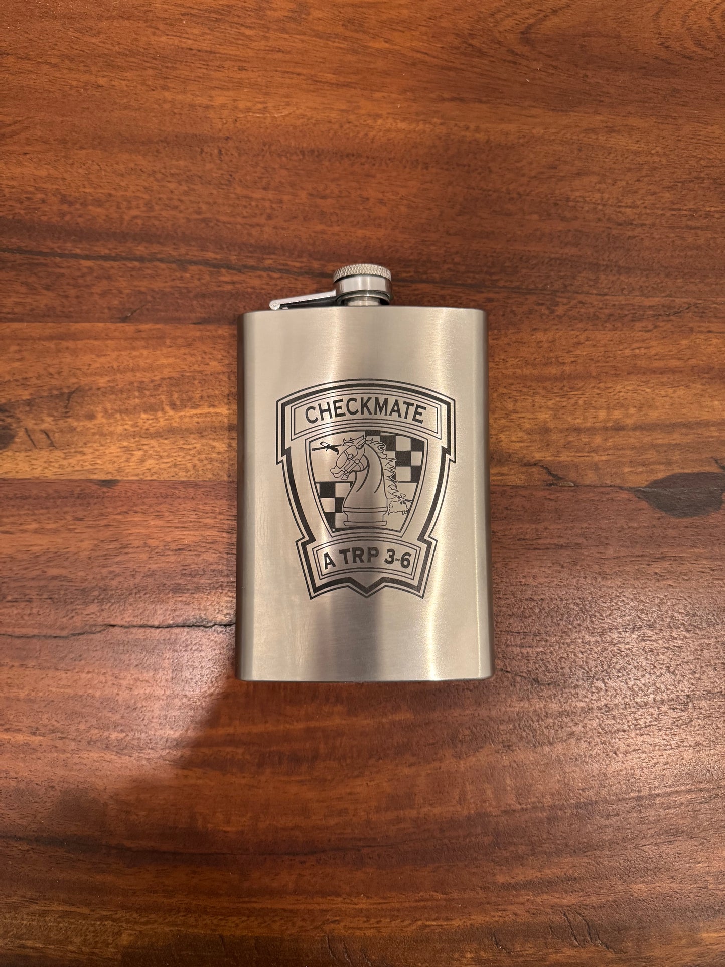 A Troop 3-6 Cav 8oz Flask