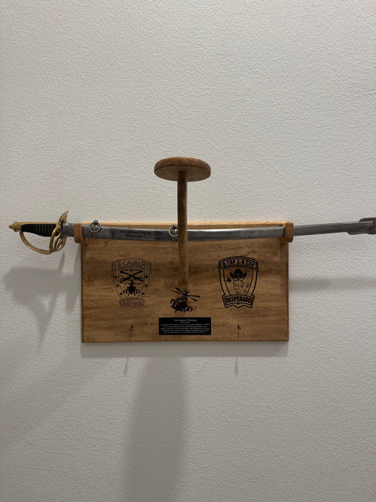 3-6 Cav Stetson, Saber, Spur Holder